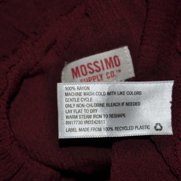 'FINAL' NEW Burgundy One-Shoulder Ruffle Dress C2 - Picture 5 of 7